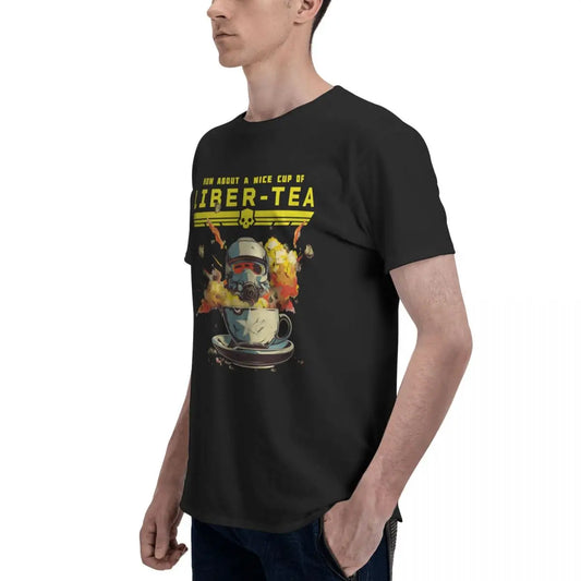 Helldivers 2 Liber-Tea Funny T Shirt Summer T Shirt For Men Women