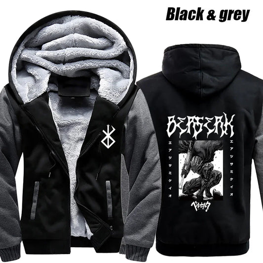 Berserk black swordsman Jacket - StickEmUpDesigns.ca