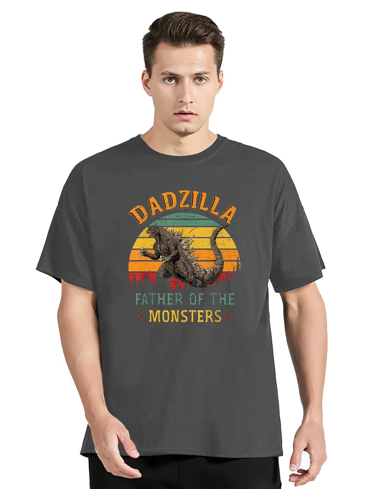 Dadzilla Father of the Monsters T-Shirt – Perfect Father's Day Gift