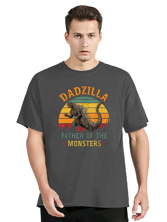 Dadzilla Father of the Monsters T-Shirt – Perfect Father's Day Gift