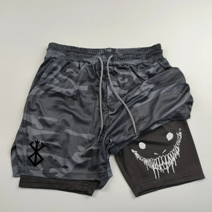 Berserk Men's Shorts - StickEmUpDesigns.ca